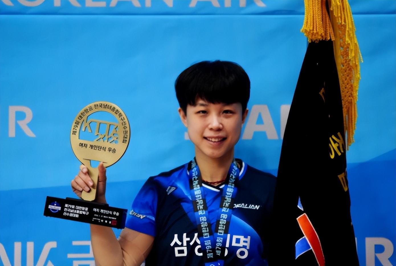 开云平台-朱芊曦女单登顶获2冠1亚！透露目标世界前十 韩媒：韩乒秘密武器